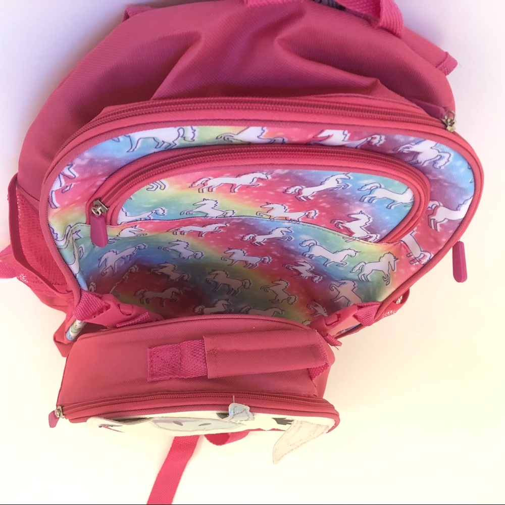 🆕 🥗🦄 Bookbag unicorn and lunch cooler - Picture 3 of 7